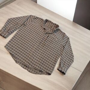 Drake Waterfowl Autumn Flannel Plaid Button Dowm Shirt Mens Size 2X